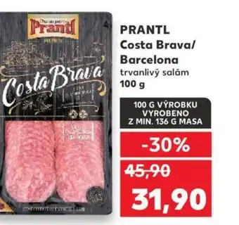 Kaufland PRANTL Costa Brava/ Barcelona nabídka