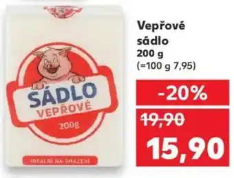 Kaufland Vepřové sádlo nabídka