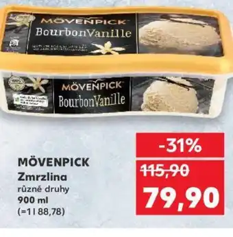 Kaufland MÖVENPICK Zmrzlina nabídka