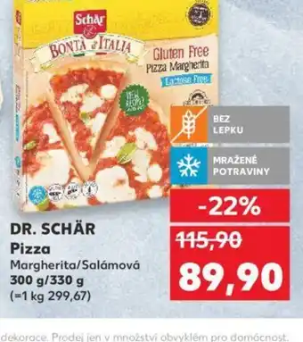 Kaufland DR. SCHÄR Pizza nabídka