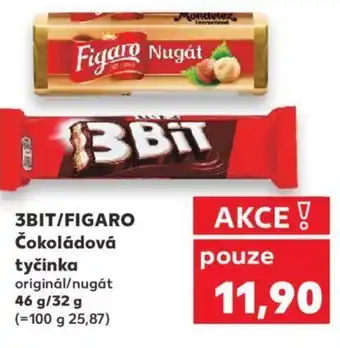 Kaufland 3BIT/FIGARO Čokoládová tyčinka nabídka