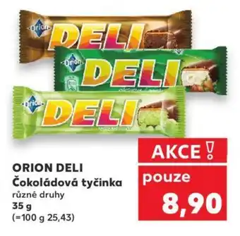 Kaufland ORION DELI Čokoládová tyčinka nabídka