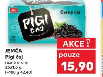 Kaufland JEMČA Pigi čaj nabídka