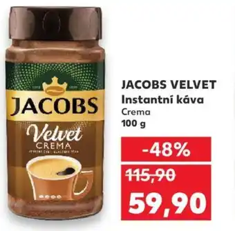 Kaufland JACOBS VELVET Instantní káva nabídka