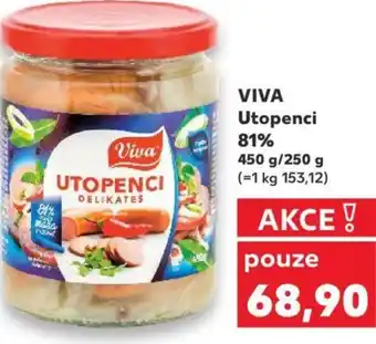 Kaufland VIVA Utopenci 81% nabídka