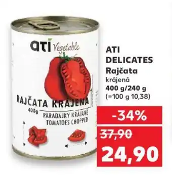 Kaufland ATI DELICATES Rajčata nabídka