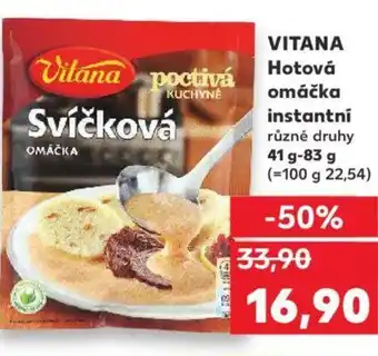 Kaufland VITANA Hotová omáčka instantní nabídka