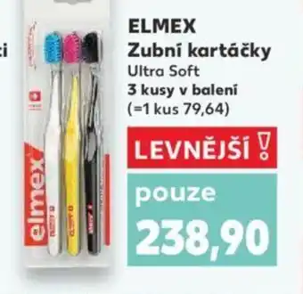 Kaufland ELMEX Zubní kartáčky nabídka