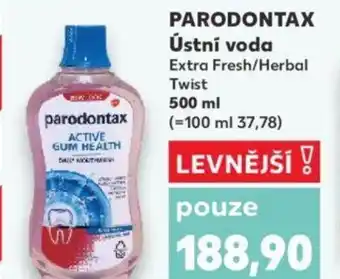 Kaufland PARODONTAX Ústní voda nabídka