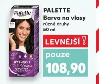 Kaufland PALETTE Barva na vlasy nabídka