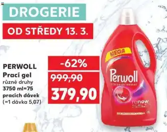 Kaufland PERWOLL Prací gel nabídka