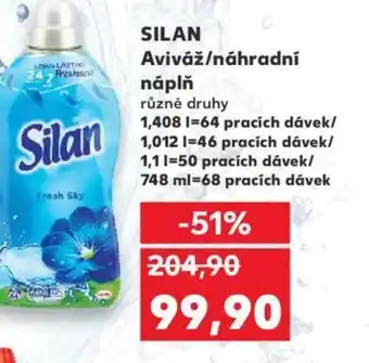 Kaufland SILAN Aviváž/náhradní náplň nabídka