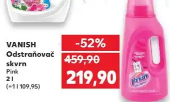Kaufland VANISH Odstraňovač skvrn nabídka
