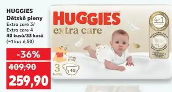 Kaufland HUGGIES Dětské pleny nabídka