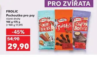 Kaufland FROLIC Pochoutka pro psy nabídka