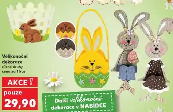 Kaufland Velikonoční dekorace nabídka