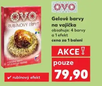 Kaufland Gelové barvy na vajíčka nabídka