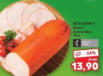 Kaufland DZ KLATOVY Kuřecí debrecínka nabídka