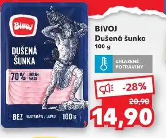 Kaufland BIVOJ Dušená šunka nabídka