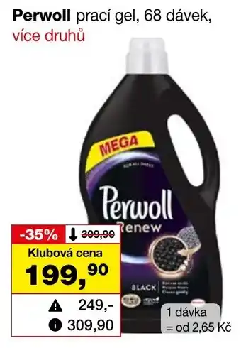 Barvy a laky drogerie Perwoll prací gel, 68 dávek nabídka
