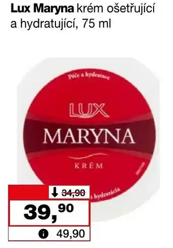 Barvy a laky drogerie Lux Maryna krém ošetřující a hydratující, 75 ml nabídka