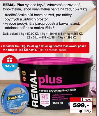Barvy a laky drogerie REMAL plus nabídka