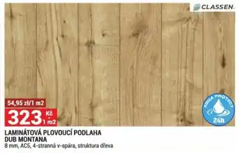 Merkury Market LAMINÁTOVÁ PLOVOUCÍ PODLAHA DUB MONTANA nabídka