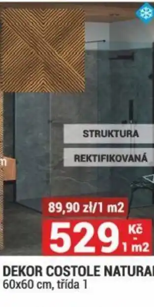 Merkury Market DEKOR COSTOLE NATURAL nabídka