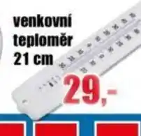 venkovní teploměr 21 cm