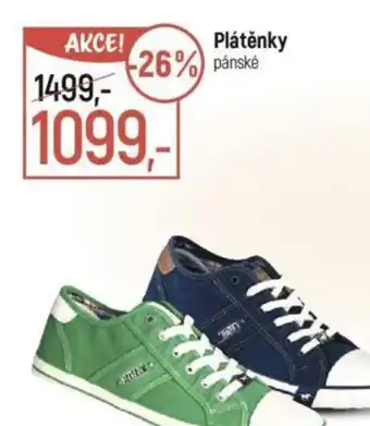 Globus Plátěnky pánské nabídka