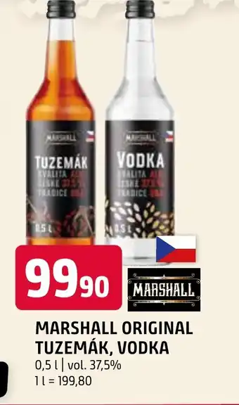 Terno MARSHALL ORIGINAL TUZEMÁK, VODKA 0.5L nabídka