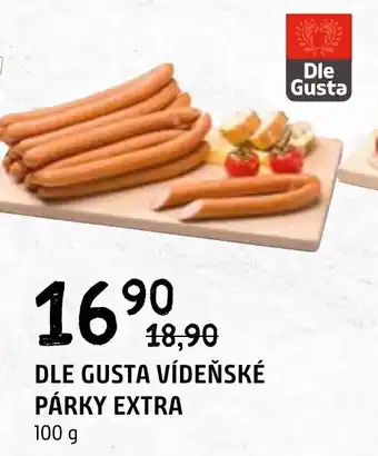 Terno DLE GUSTA VÍDEŇSKÉ PÁRKY EXTRA nabídka
