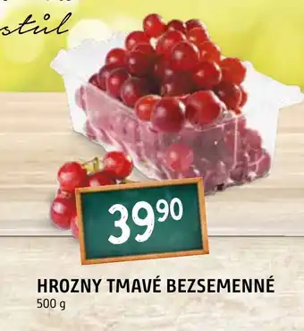 Terno HROZNY TMAVÉ BEZSEMENNÉ nabídka