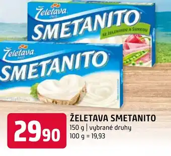 Terno ŽELETAVA SMETANITO nabídka