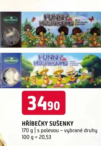 Terno HŘÍBEČKY SUŠENKY nabídka