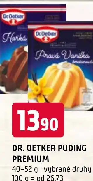 Terno DR. OETKER PUDING PREMIUM nabídka