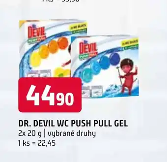 Terno DR. DEVIL WC PUSH PULL GEL nabídka