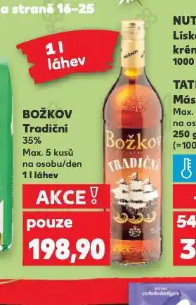 Kaufland Božkov tradiční nabídka