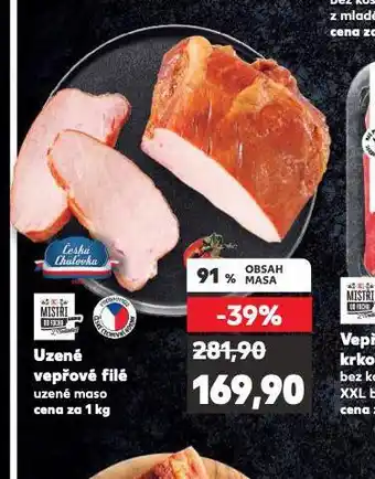 Kaufland Uzené vepřové filé nabídka