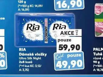 Kaufland Ria dámské vložky nabídka