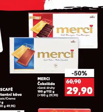 Kaufland Merci čokoláda nabídka