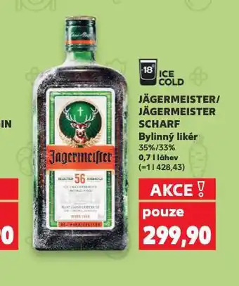 Kaufland Jägermeister schraft nabídka