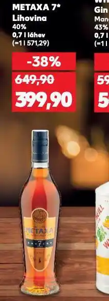 Kaufland Metaxa 7 nabídka