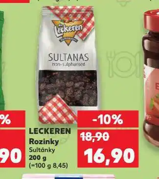 Kaufland Rozinky sultánky nabídka