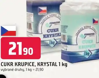 Trefa CUKR KRUPICE, KRYSTAL 1 kg nabídka
