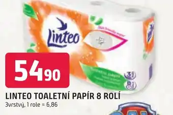 Trefa LINTEO TOALETNÍ PAPÍR 8 ROLÍ nabídka