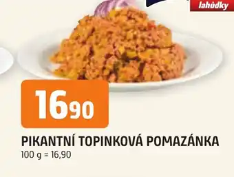 Trefa PIKANTNÍ TOPINKOVÁ POMAZÁNKA nabídka