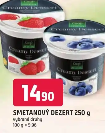 Trefa SMETANOVÝ DEZERT 250 g nabídka