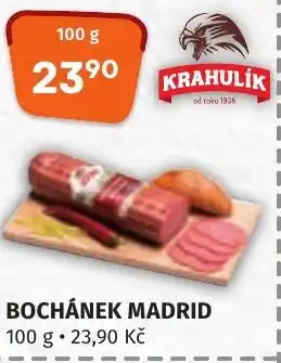 Trefa BOCHÁNEK MADRID nabídka