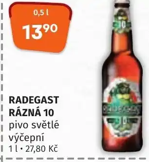 Trefa RADEGAST RÁZNÁ 10 0.5L nabídka
